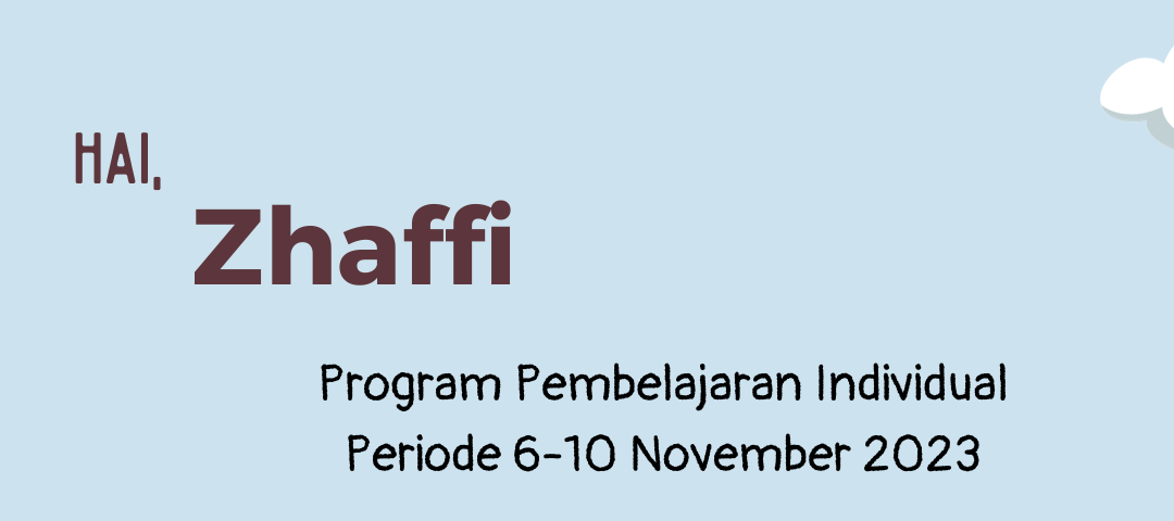 Protected: Program Pembelajaran Individual Periode 6-10 November 2023